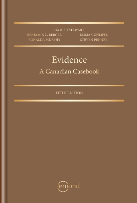 Cover image for book Evidence: A Canadian Casebook