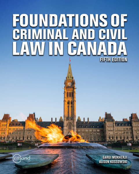 Cover image for book Foundations of Criminal and Civil Law in Canada