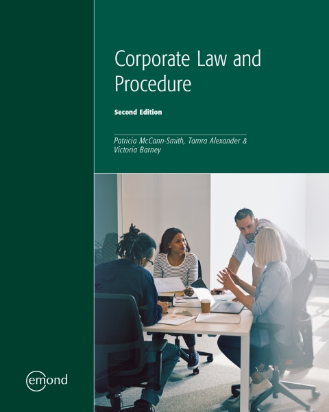 Cover image for book Corporate Law and Procedure