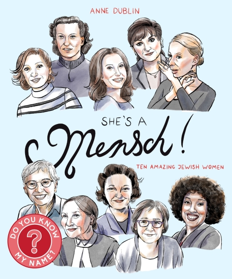 Cover image for book She's a Mensch!