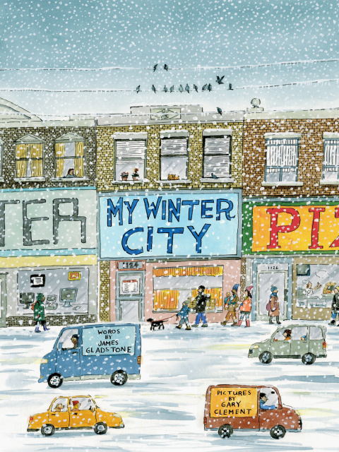 Cover image for book My Winter City