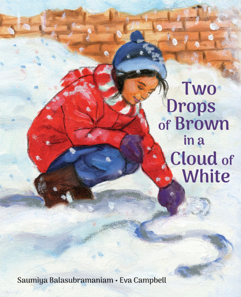 Cover image for book Two Drops of Brown in a Cloud of White