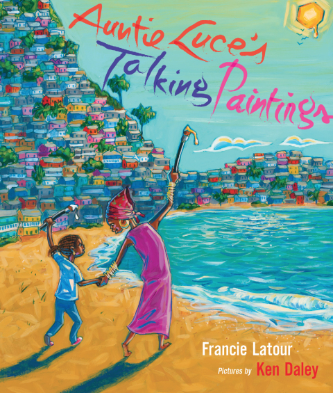 Cover image for book Auntie Luce’s Talking Paintings