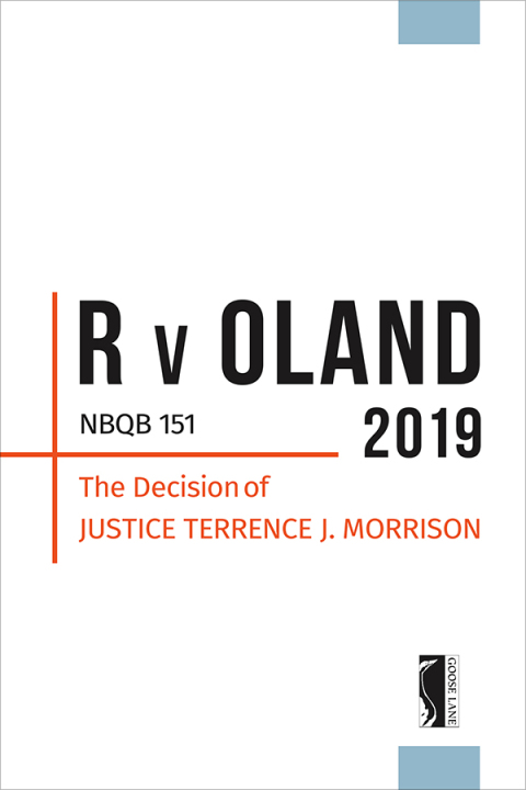 Cover image for book R v Oland 2019 NBQB 151