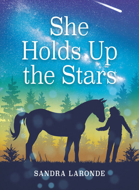 Cover image for book She Holds Up the Stars