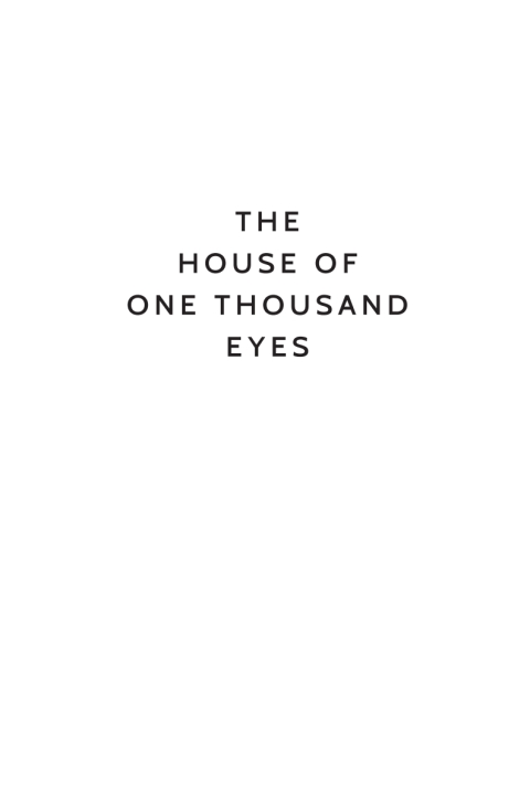 Cover image for book The House of One Thousand Eyes