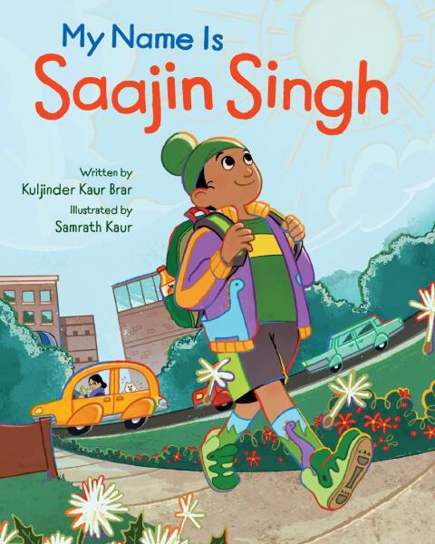 Cover image for book My Name is Saajin Singh