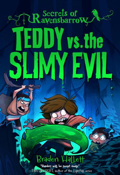 Cover image for book Teddy vs. the Slimy Evil
