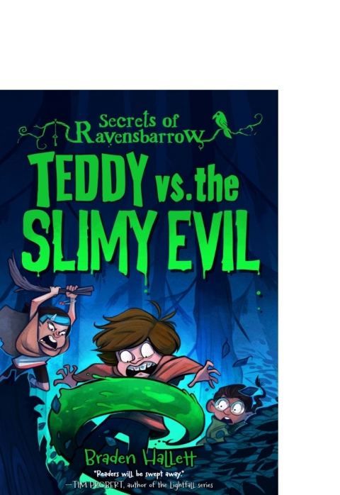 Cover image for book Teddy vs. the Slimy Evil