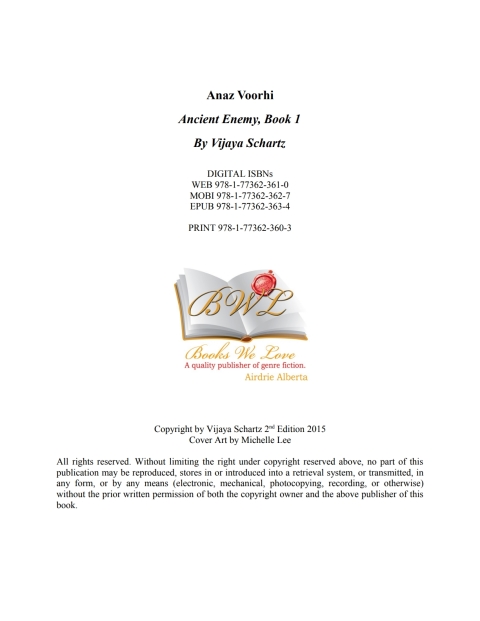 Cover image for book Anaz-voorhi