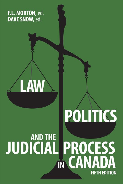 Cover image for book Law, Politics, and the Judicial Process in Canada