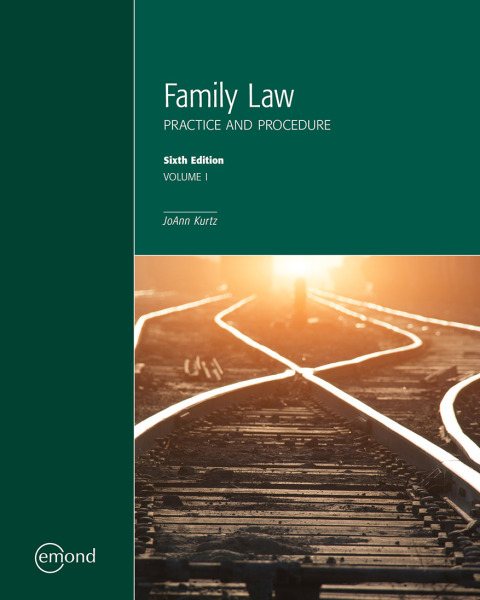 Cover image for book Family Law: Practice and Procedure, Volume I
