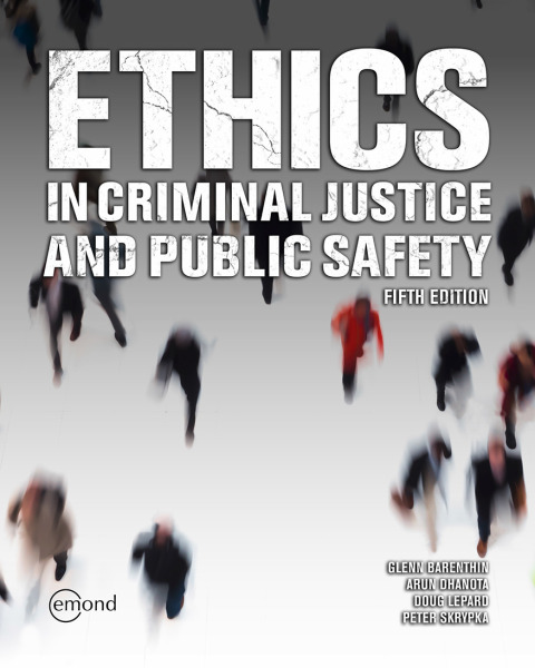 Cover image for book Ethics in Criminal Justice and Public Safety