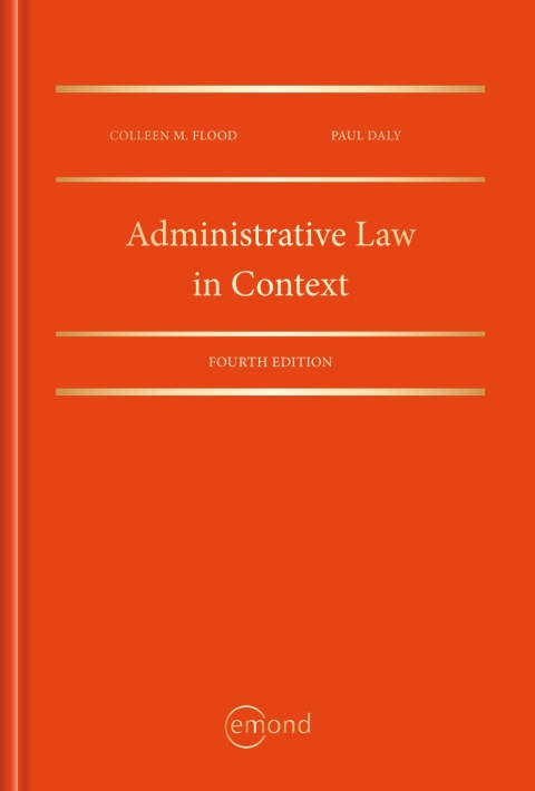 Cover image for book Administrative Law in Context