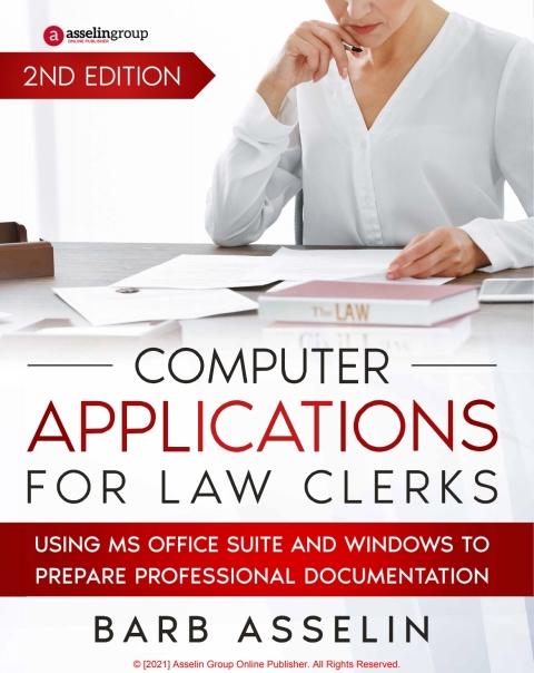 Cover image for book Computer Applications for Law Clerks