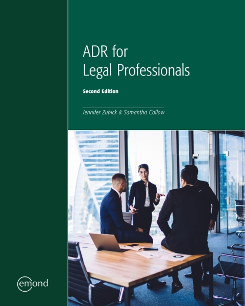 Cover image for book ADR for Legal Professionals