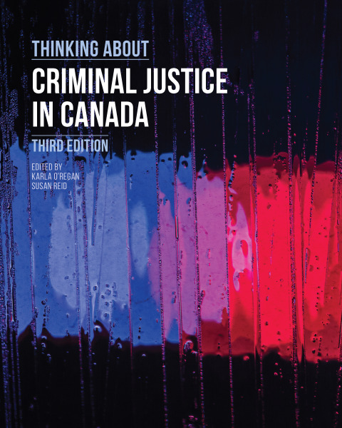Cover image for book Thinking About Criminal Justice in Canada