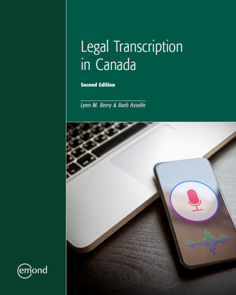 Cover image for book Legal Transcription in Canada