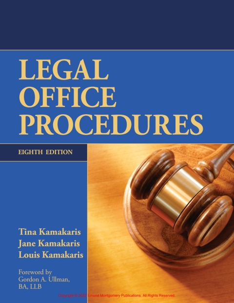 Cover image for book Legal Office Procedures