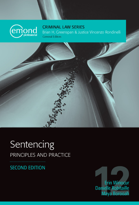Cover image for book Sentencing: Principles and Practice