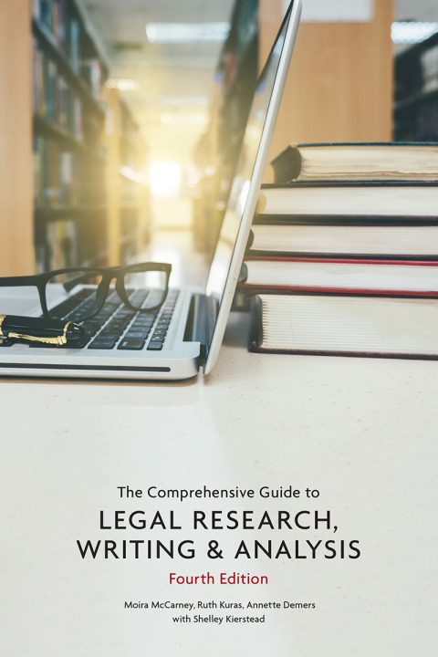 Cover image for book The Comprehensive Guide to Legal Research, Writing & Analysis