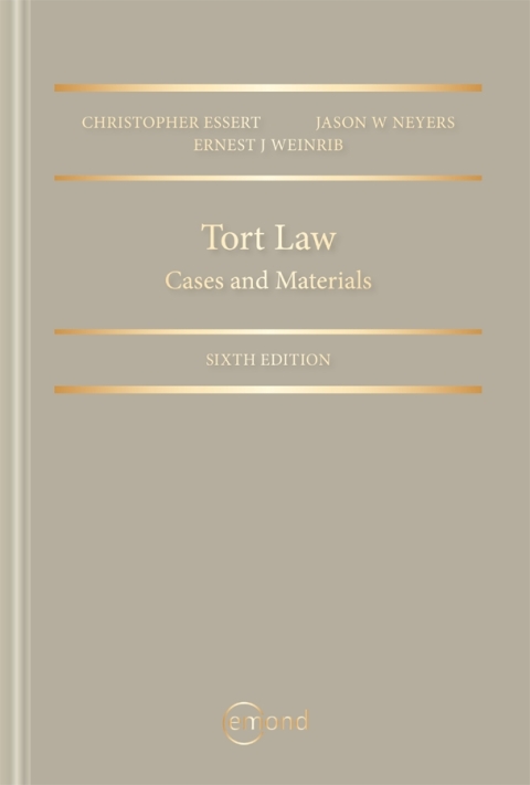 Cover image for book Tort Law: Cases and Materials