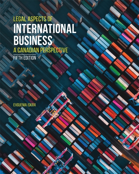 Cover image for book Legal Aspects of International Business: A Canadian Perspective