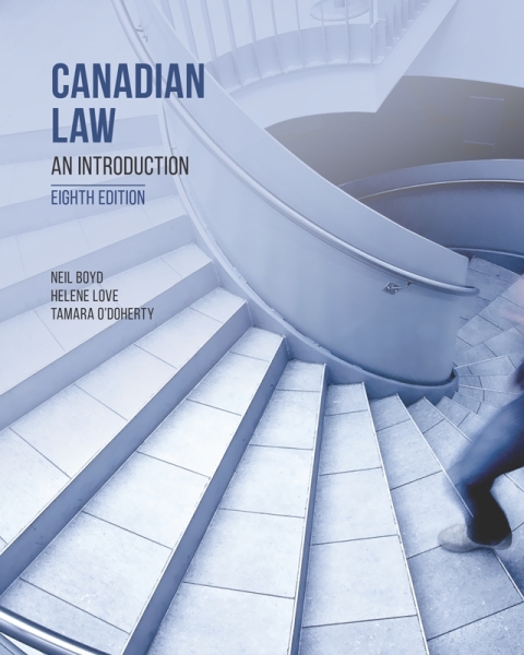 Cover image for book Canadian Law: An Introduction