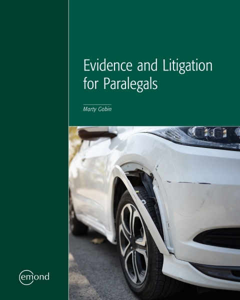 Cover image for book Evidence and Litigation for Paralegals