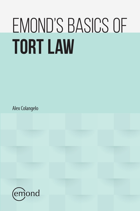 Cover image for book Emond's Basics of Tort Law
