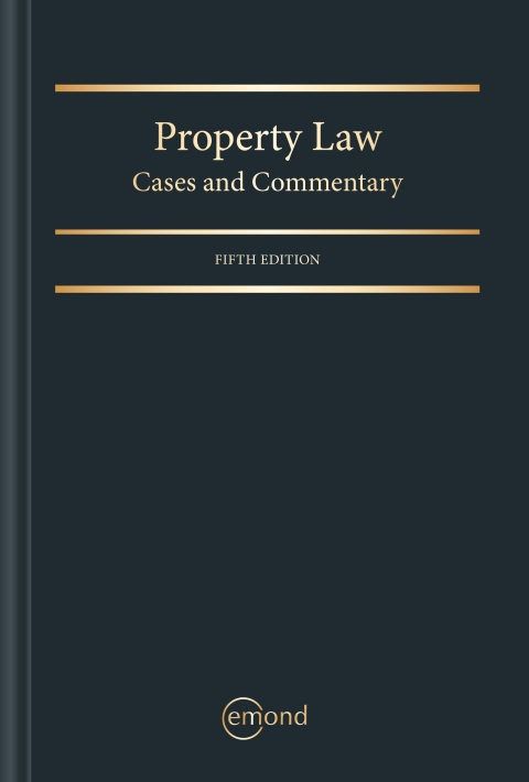 Cover image for book Property Law: Cases and Commentary