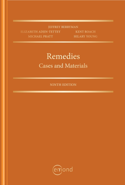 Cover image for book Remedies: Cases and Materials