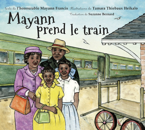 Cover image for book Mayann prend le train