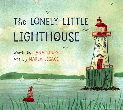Cover image for book The Lonely Little Lighthouse