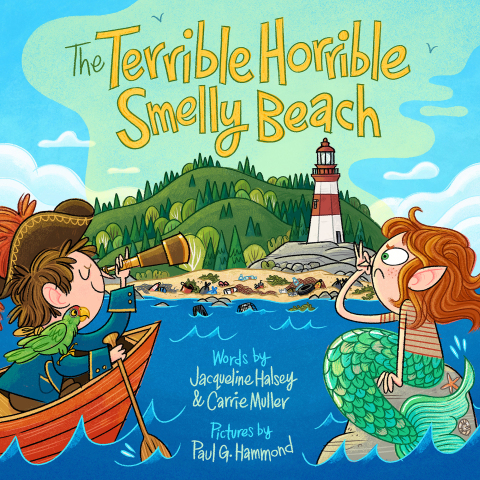 Cover image for book The Terrible Horrible Smelly Beach