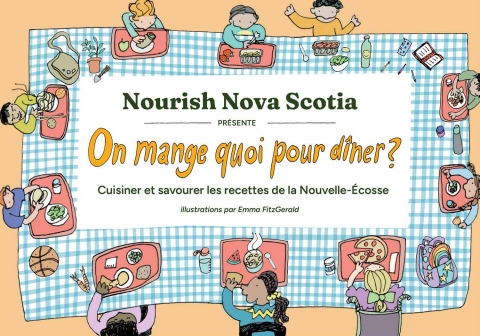 Cover image for book On mange quoi pour diner?