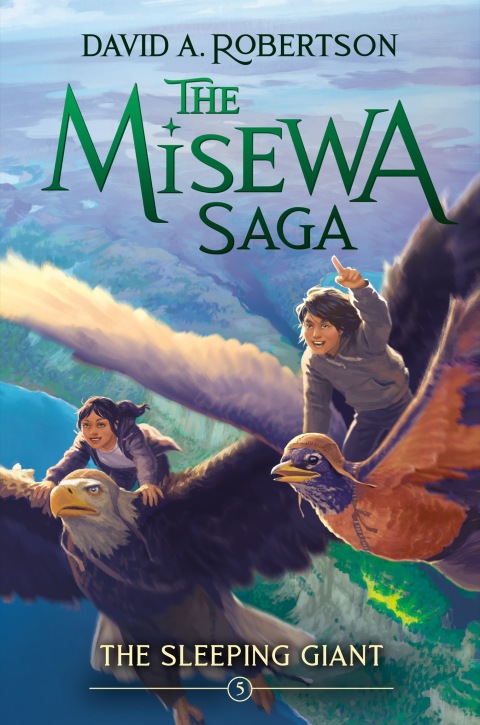 Cover image for book The Sleeping Giant (The Misewa Saga, Book 5)