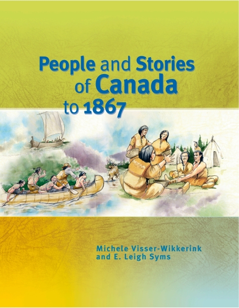 Cover image for book People and Stories of Canada to 1867