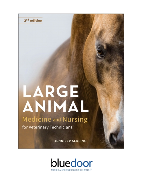 Cover image for book Large Animal Medicine and Nursing for Veterinary Technicians
