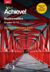 X KIT ESSENTIAL REFERENCE MATHEMATICS GR 10-12