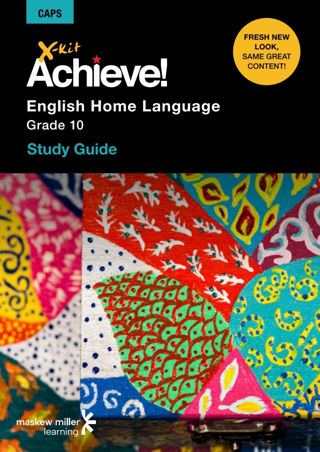 X Kit Achieve! Gr 10 English English Home Language
