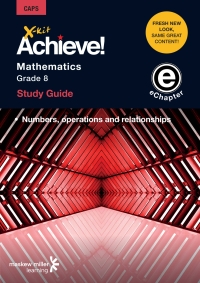 Cover image: X-kit Achieve! Mathematics Grade 8 Study Guide (Module 1) 1st edition 9781775781127