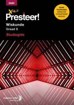 EX KIT PRESTEER WISKUNDE GR 8 (STUDIEGIDS)