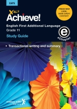 X-Kit Achieve! English First Additional Language Grade 11 Study Guide (Topic 5) ePDF” (9781775789666)