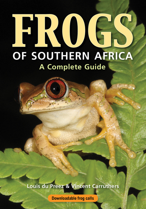 Cover image for book Frogs of Southern Africa – A Complete Guide