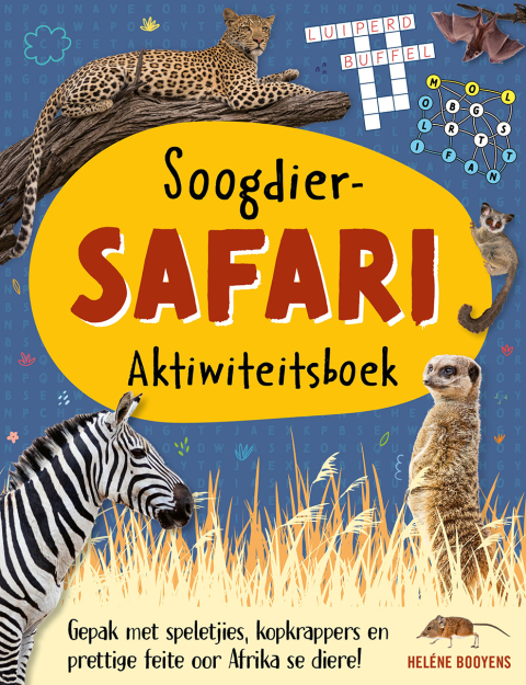 Cover image for book Soogdier-Safari Aktiwiteitsboek