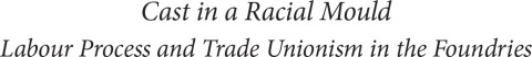 Cover image for book Cast in a Racial Mould