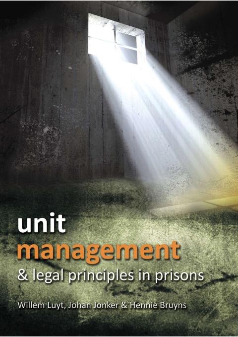 Cover image for book Unit Management And Legal Principles In Prisons