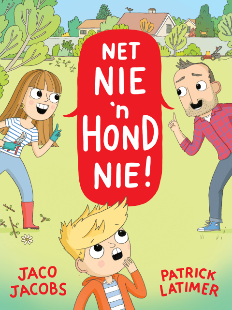 Cover image for book Net nie 'n hond nie