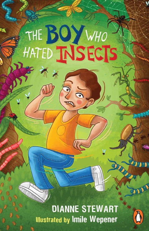 Cover image for book The Boy Who Hated Insects